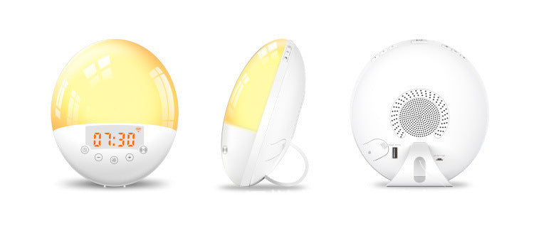 WiFi Voice Control Sunrise Alarm Clock with Natural Wake-Up Light