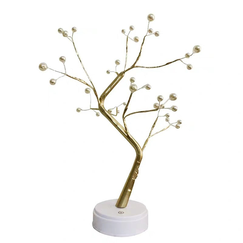 LED Copper Wire Tree Light – USB & Battery Powered Decorative Light