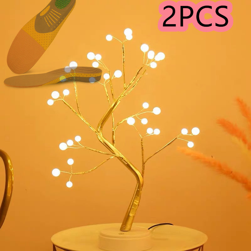 LED Copper Wire Tree Light – USB & Battery Powered Decorative Light